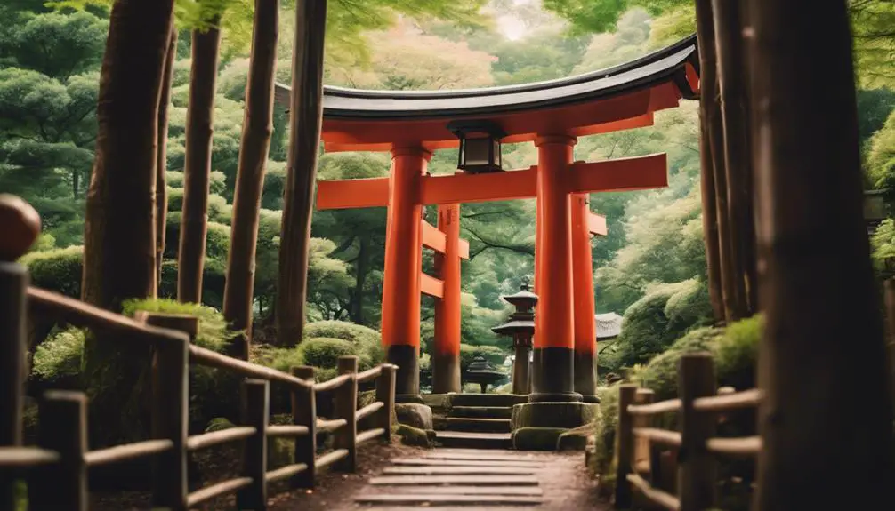 ancient shrine in japan