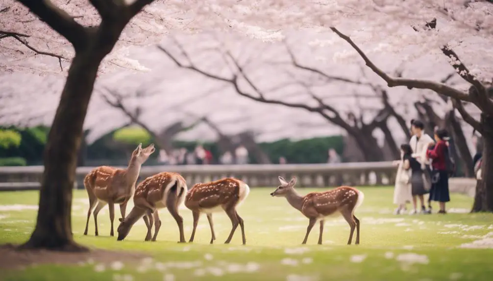 captivating deer roam freely