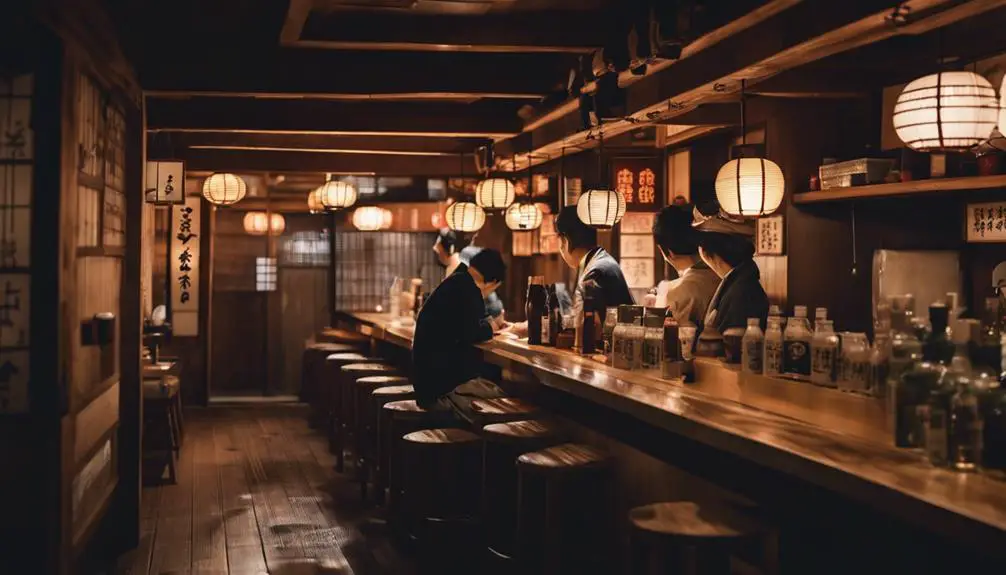 nostalgic sake bars thrive