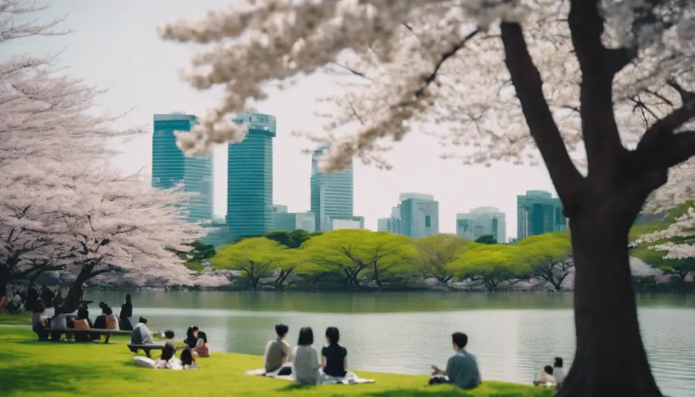 scenic park in japan