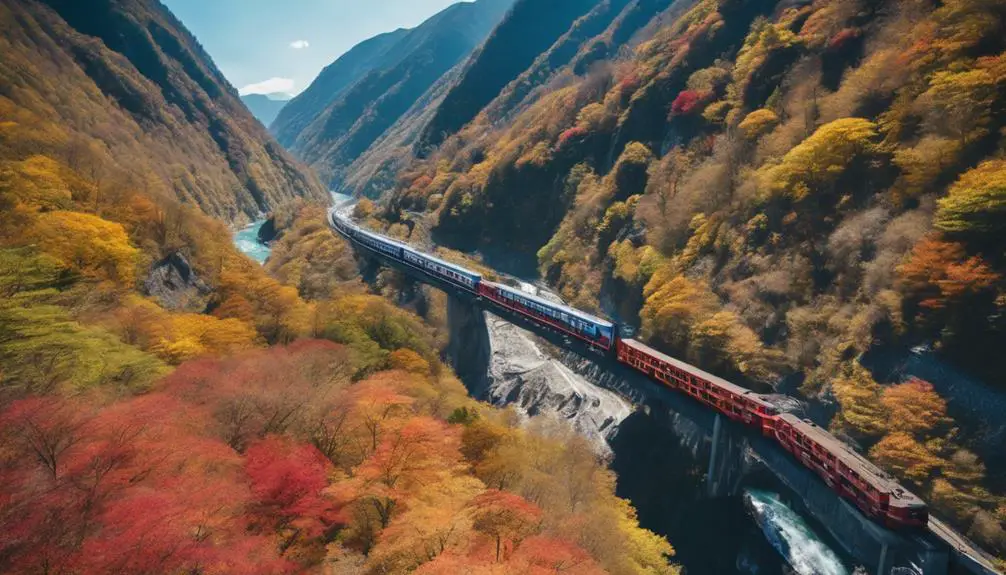 scenic railway in japan