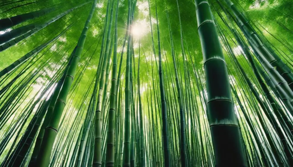 serene bamboo forest japan