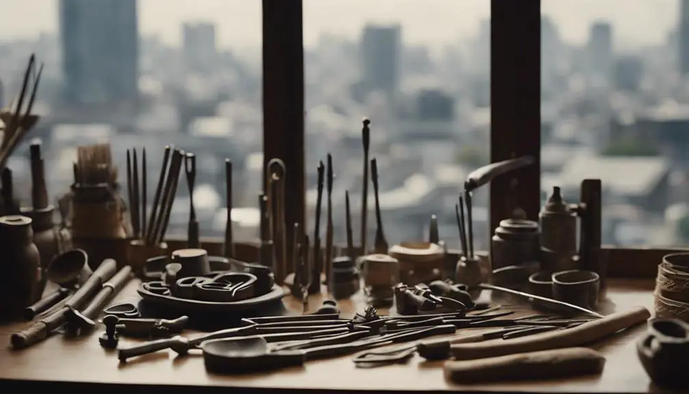 traditional metalwork in osaka