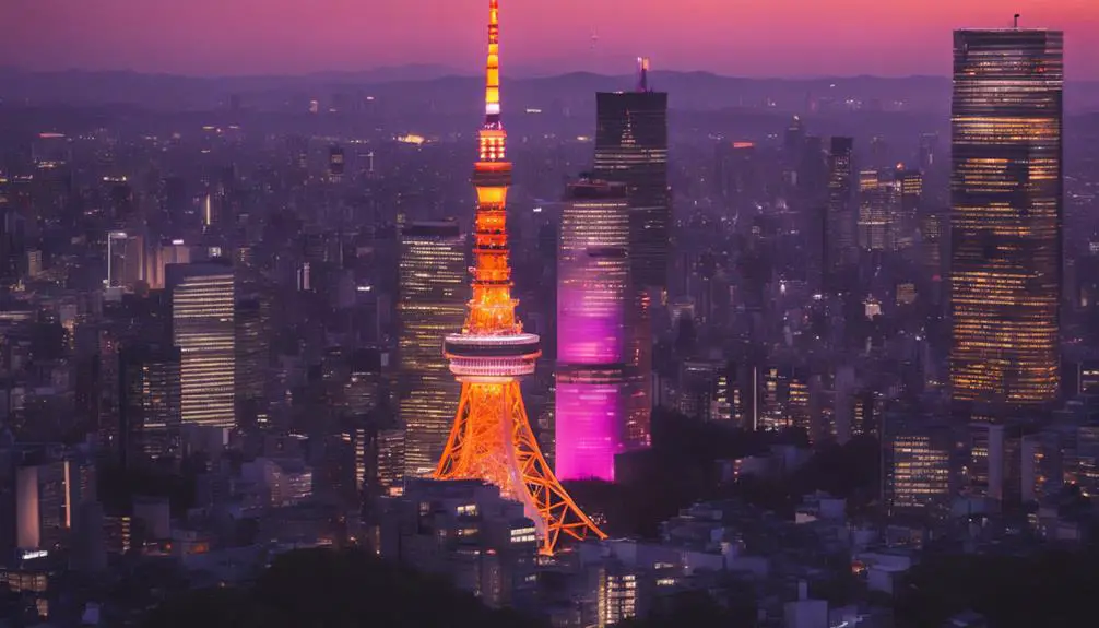 roppongi hills cityscape view