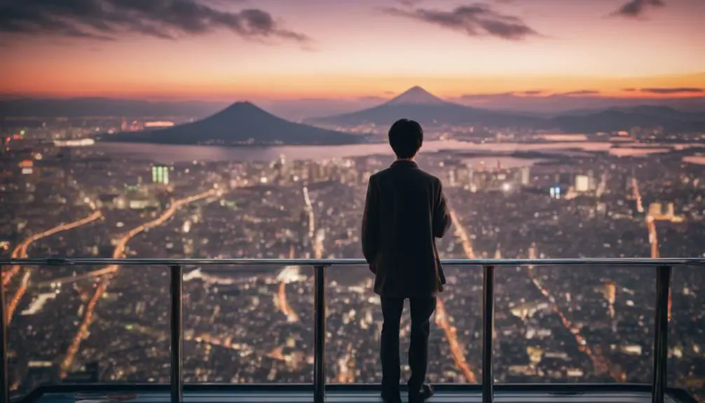 tokyo skyline from skytree